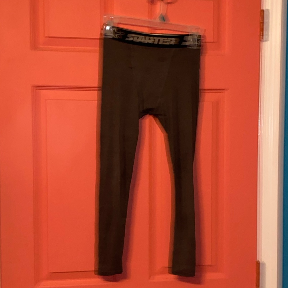 Starter Gray Compression Leggings (Mens M)